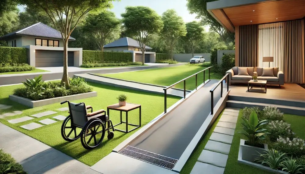 Aménager un espace de repos extérieur pour seniors et PMR : idées et conseils
