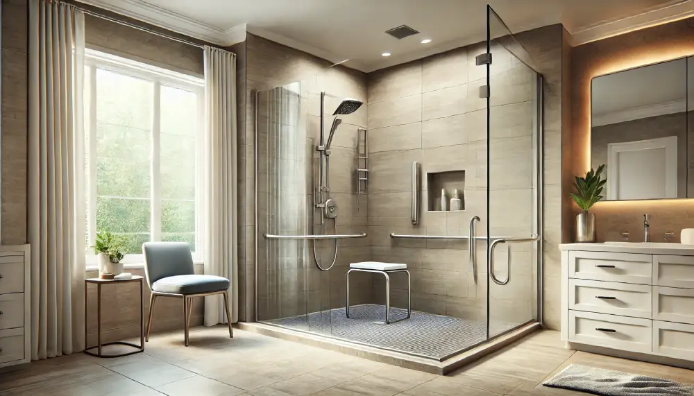 Les avantages d’une douche à l’italienne dans un logement adapté aux PMR